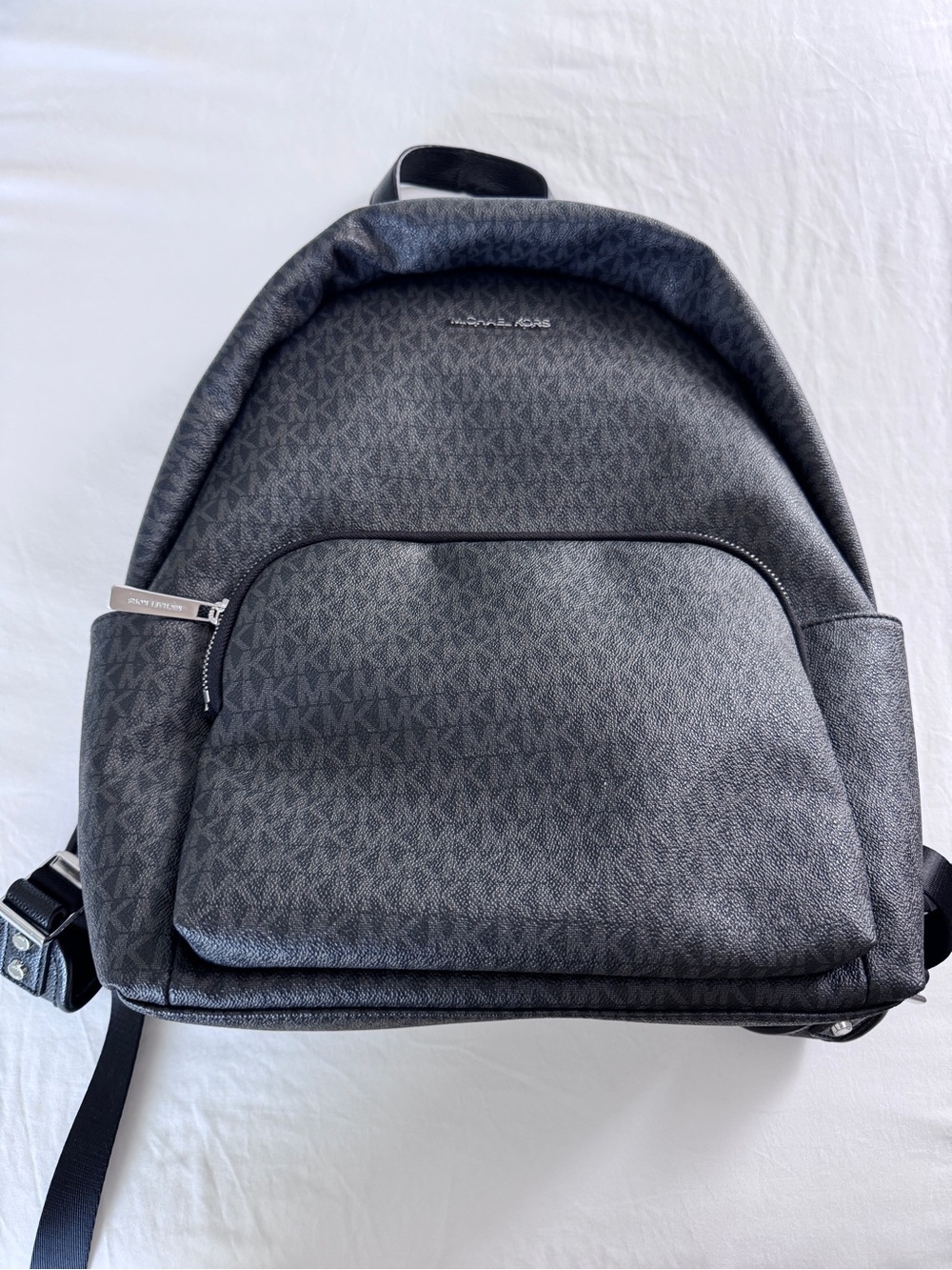 Michael Kors Women’s Charcoal Monogram Backpack